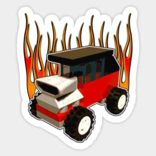 Brick Creations - Rebel Roadster Sticker